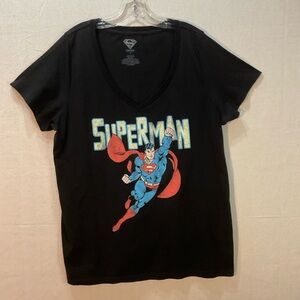 DC Comics Superman Shield Graphic Tee—-great oversized unisex tee xxxl